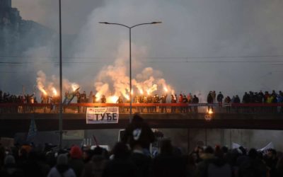 RIO TINTO LITHIUM MINE: THOUSANDS OF PROTESTERS BLOCK ROADS ACROSS SERBIA