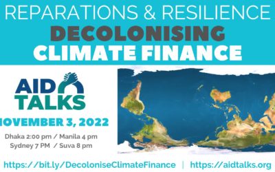 AID TALKS #5 | Reparations and Resilience: Decolonising Climate Finance