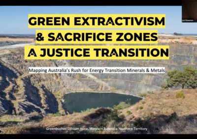 Green extractivism and the Australian energy transition