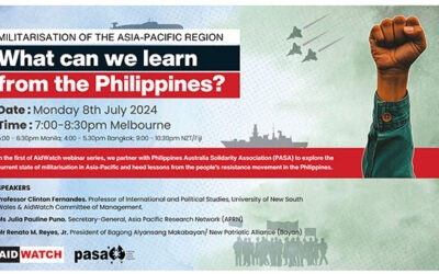 Militarisation of the Asia-Pacific Region: What can we learn from the Philippines?