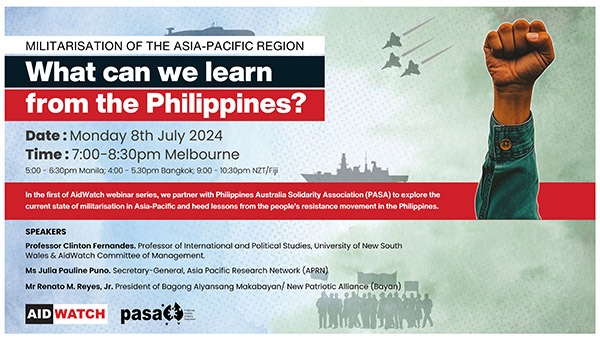 Militarisation of the Asia-Pacific Region: What can we learn from the Philippines?