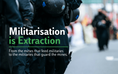 Militarisation is Extraction: From Mines to Missiles