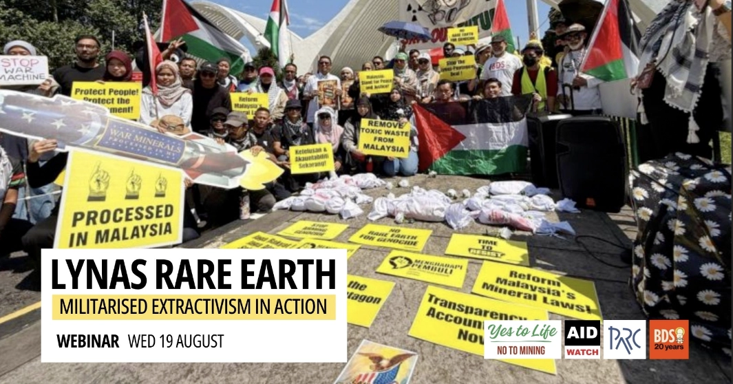 Watch our webinar on Militarised Extractivism